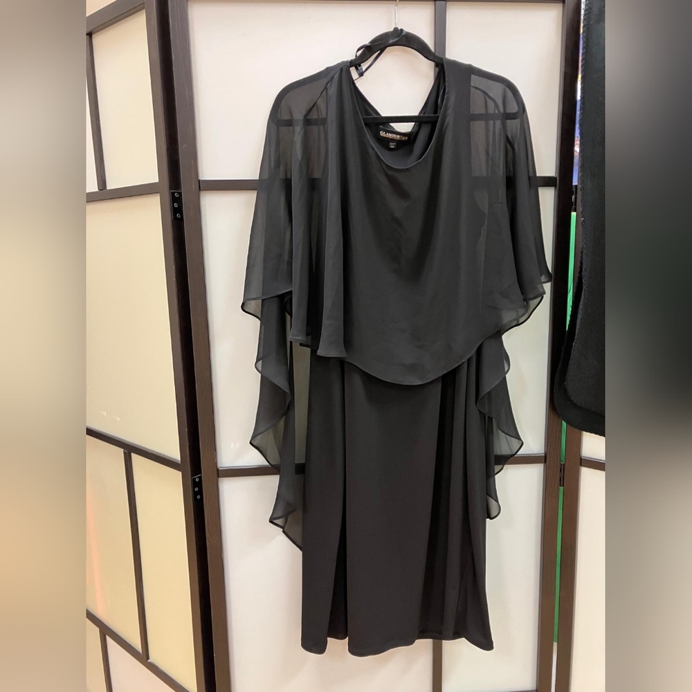 Gamour Nights black layered dress